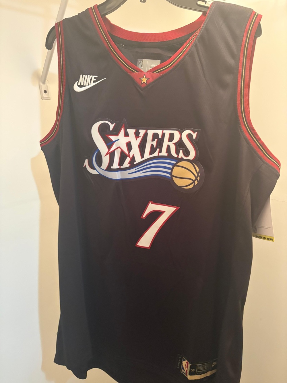 Nike Jaylen Brown 76ers Retro Black